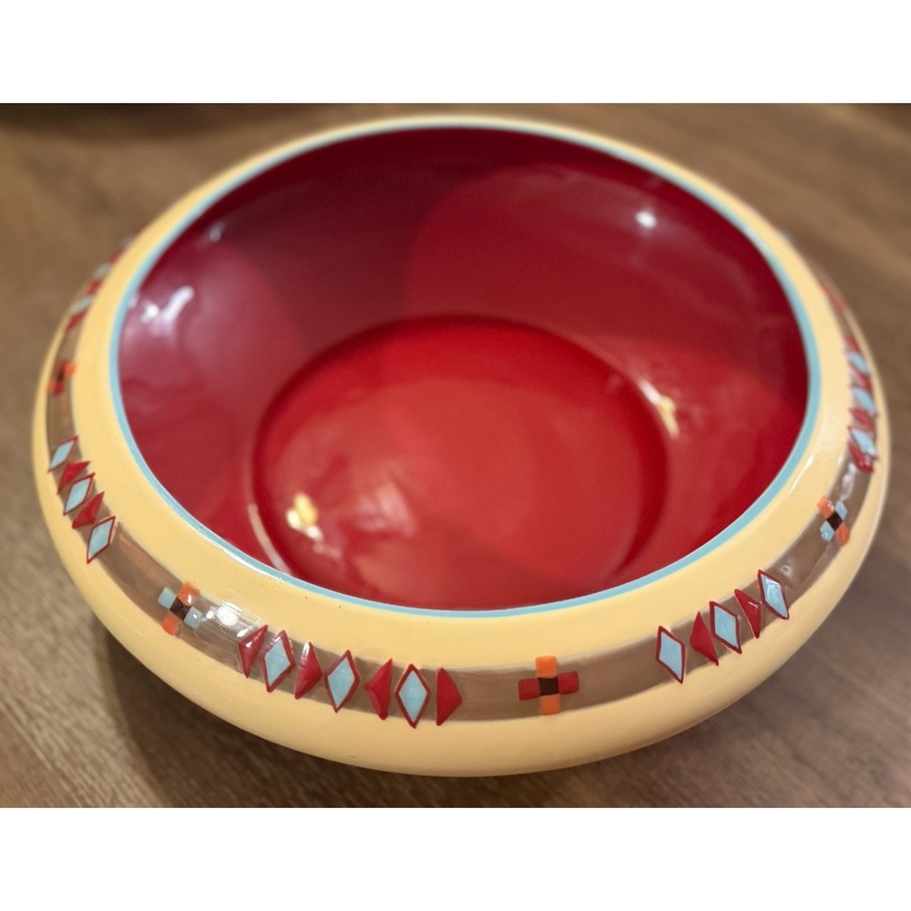 Vintage Pendleton Home Collection Ranch House Southwestern Ceramic Large Serving